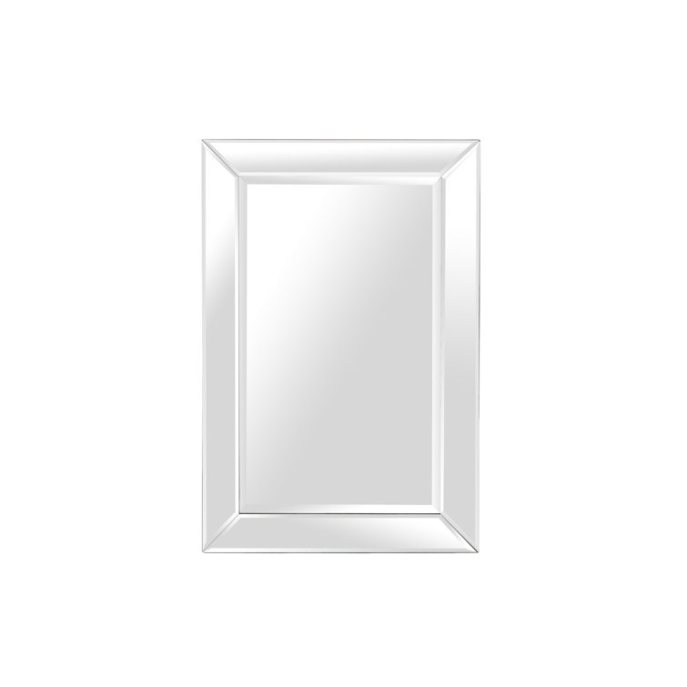 Garpe Interiores Rectangle Glass Wall Mirror Wayfair.co.uk